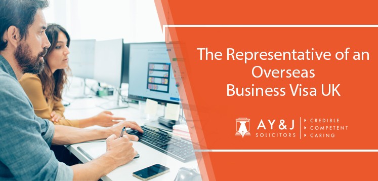 “All By Myself” – The Representative of an Overseas Business Visa