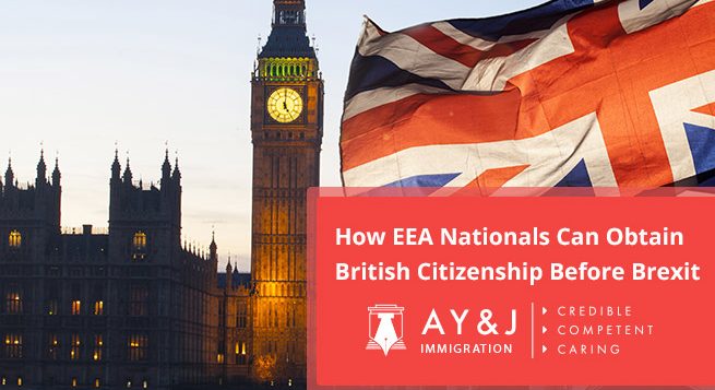 How EEA Nationals Can Obtain British Citizenship Before Brexit