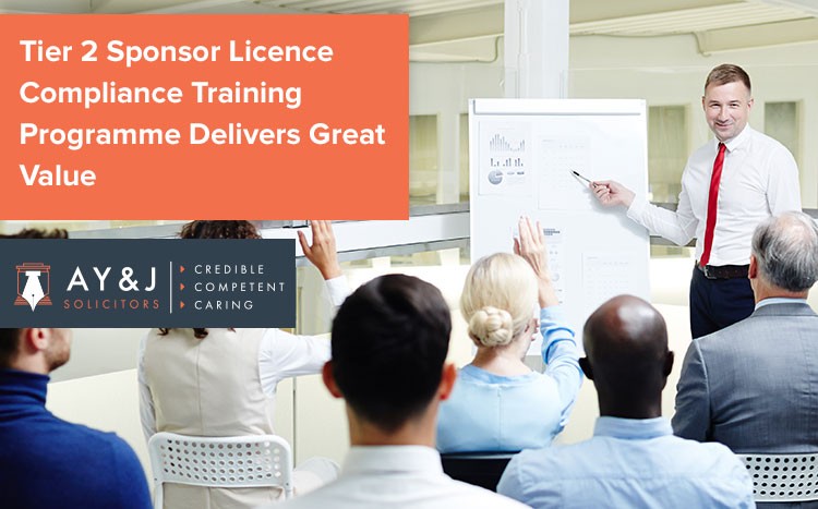 Tier 2 Sponsor Licence Compliance Training Programme Delivers Great Value