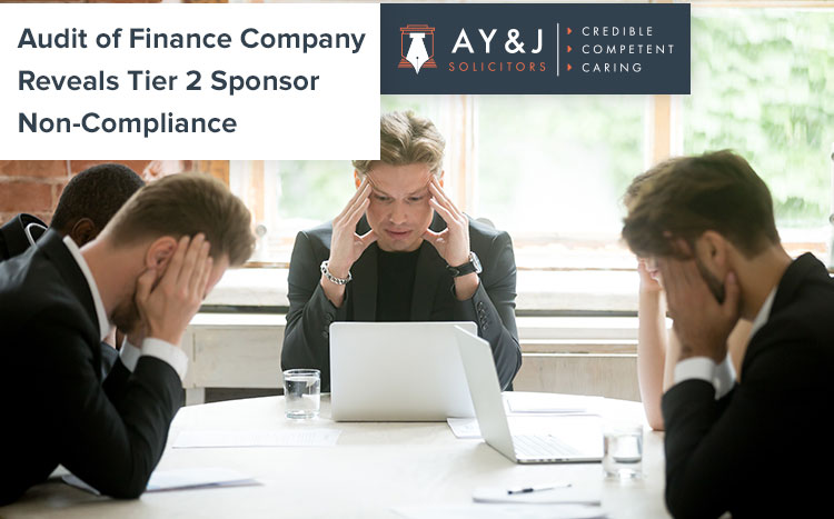 Non-Compliance by Tier 2 Sponsor