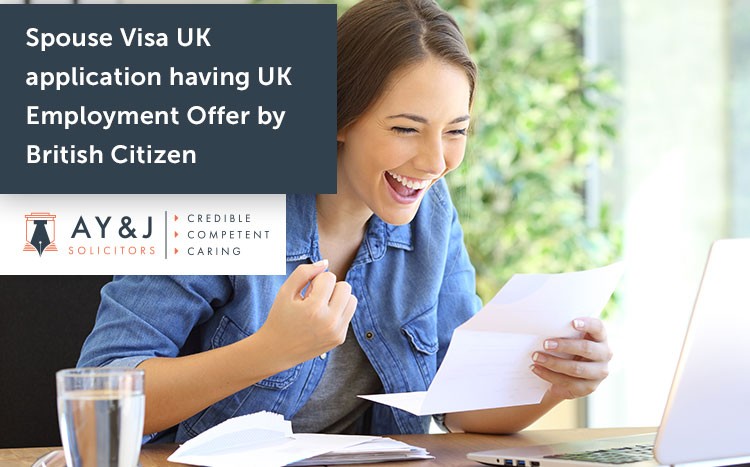 Spouse Visa UK Application Success – Complex Case won by A Y & J Solicitors