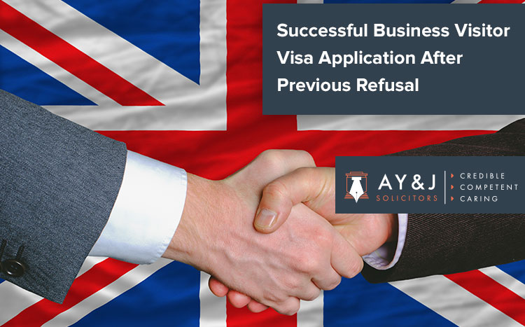 Approval Of A Business Visitor Visa Application After Previous Refusal