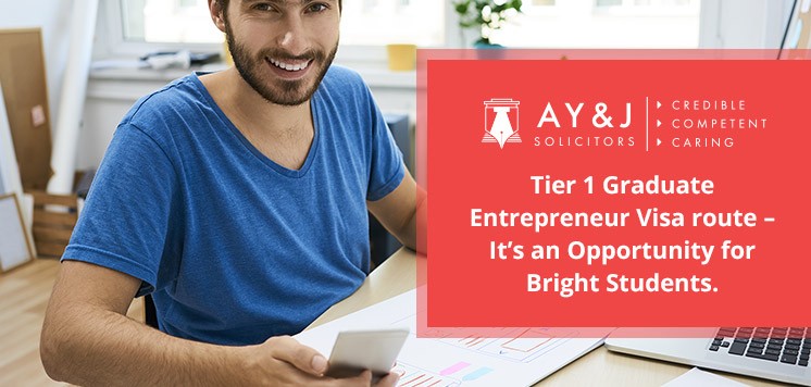 Opportunity for Tier 1 Graduate Entrepreneur Visa