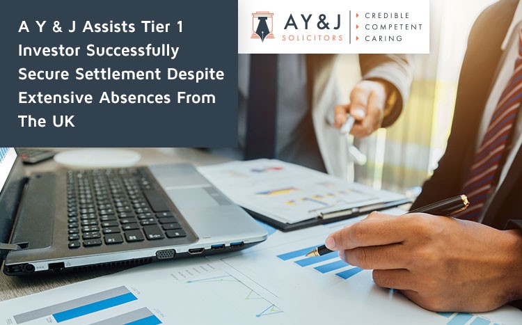A Y & J Assists Tier 1 Investor Successfully Secure Settlement Despite Extensive Absences From The UK