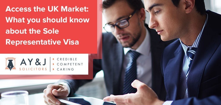 Access the UK Market: What you should know about the Sole Representative Visa