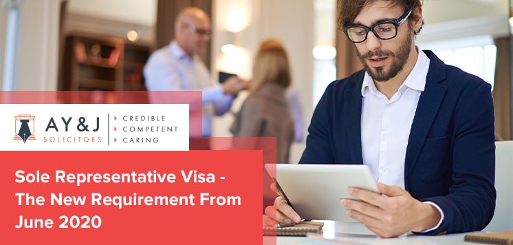 Sole Representative Visa – The New Requirement From June 2020