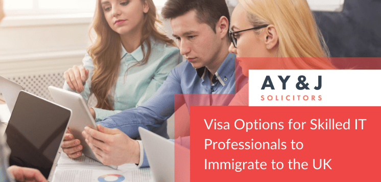 Best UK Visa Options for skilled IT Professionals to immigrate to the UK
