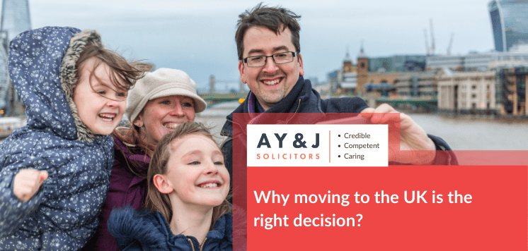 Why moving to the UK is the right decision?