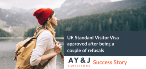 UK Standard Visitor Visa approved after being couple of refusals