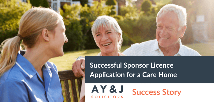 Successful Sponsor Licence Application for a Care Home