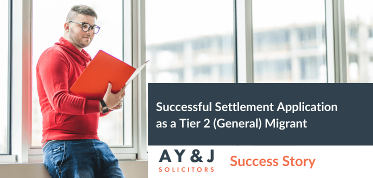 Successful Settlement Application as a Tier 2 (General) Migrant