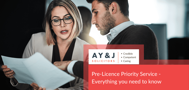 Pre-Licence-Priority-Service