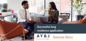 Successful long residence application
