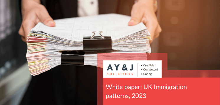 White paper: UK Immigration patterns, 2023