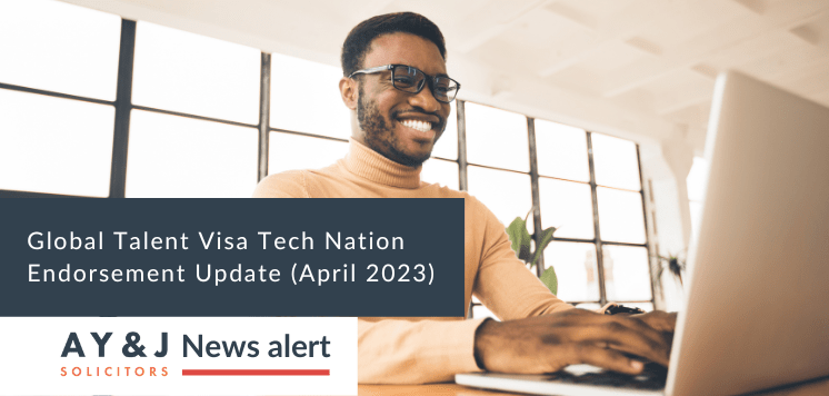 global-talent-visa-tech-nation-endorsement-update-april-2023
