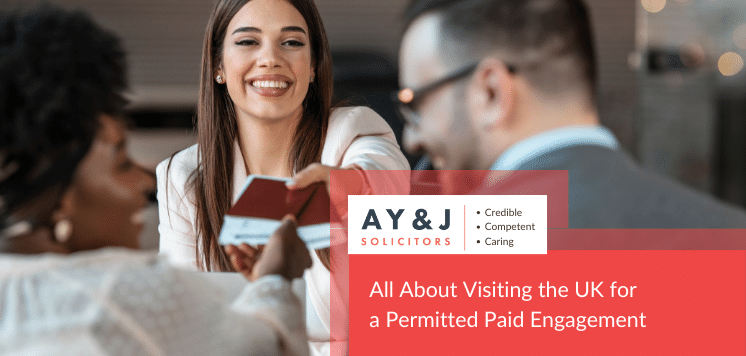 Uk permitted paid engagement visa