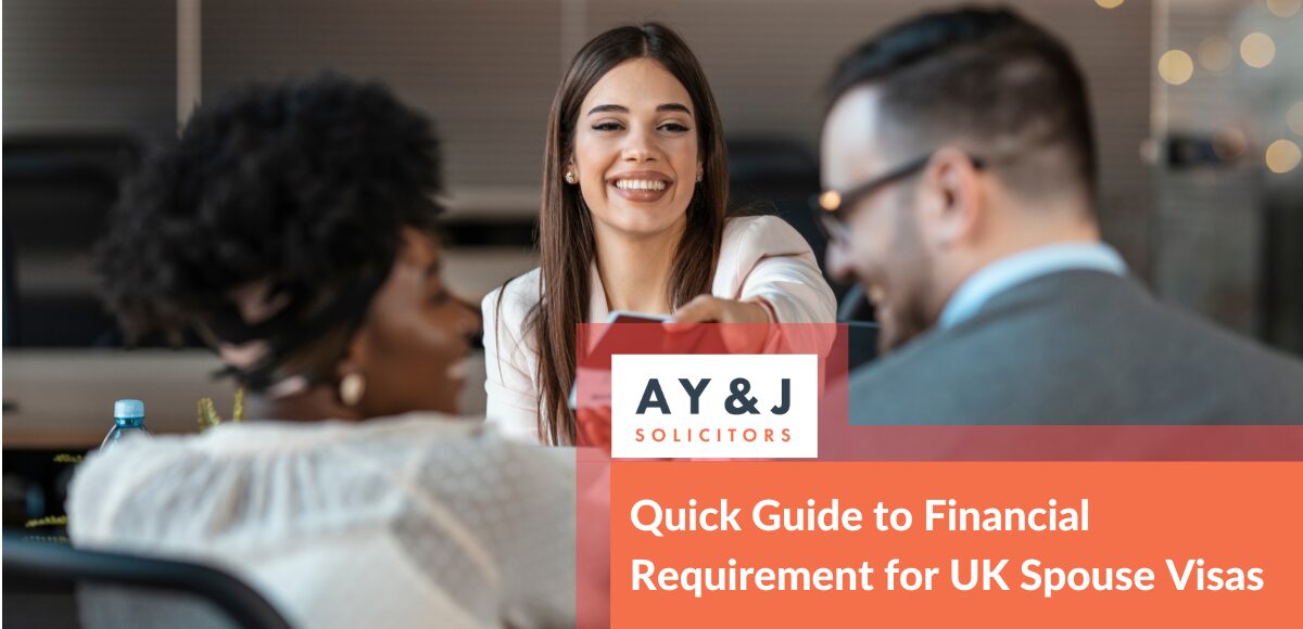 Quick Guide to Income & Financial Requirements for UK Spouse Visas