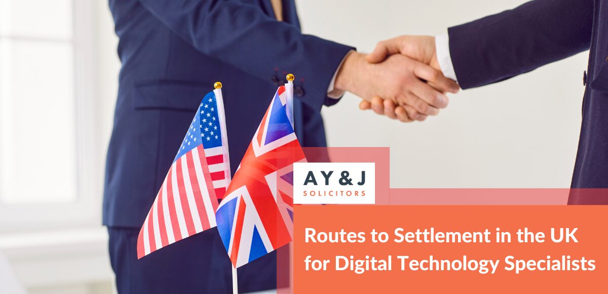 Routes to Settlement in the UK for Digital Technology Specialists