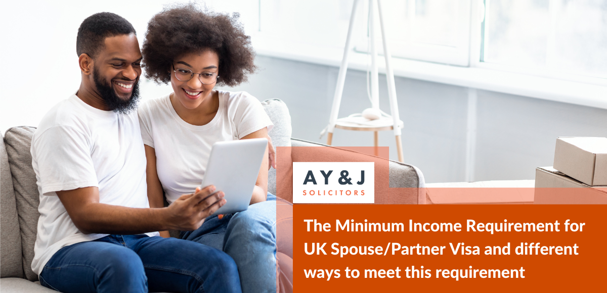 Minimum Income Requirement for UK Spouse/Partner Visa