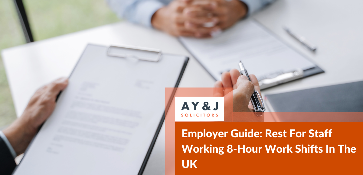 Breaks for 8-Hour Work Shifts: Employer Guide