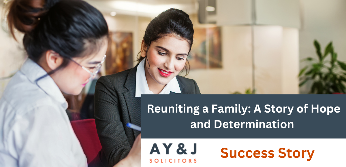 Reuniting a Family: A Story of Hope and Determination