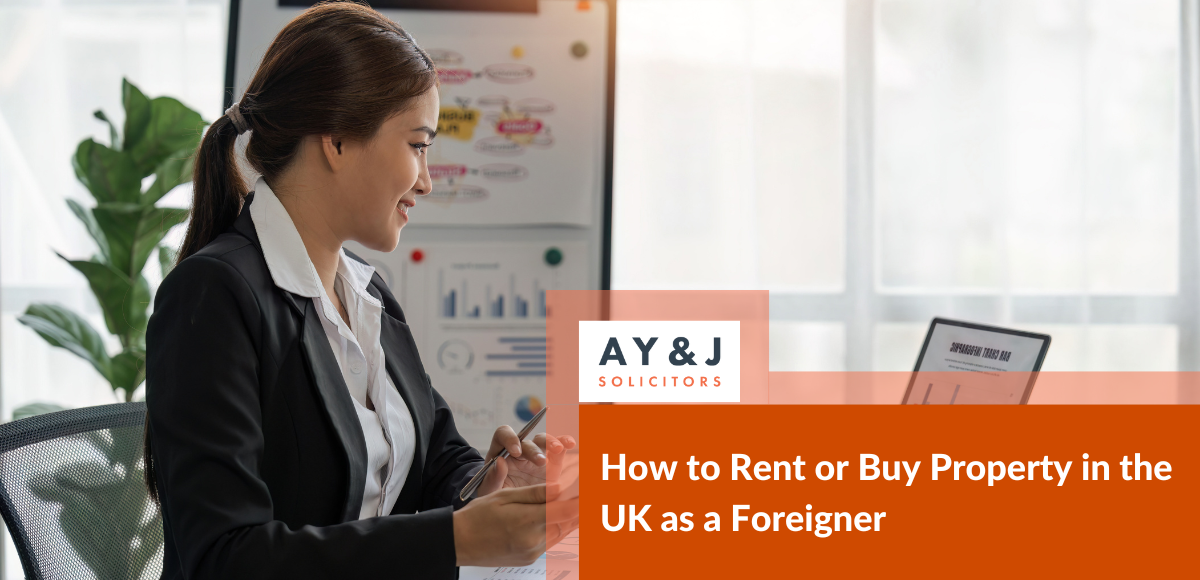 buy property in the UK as a foreigner