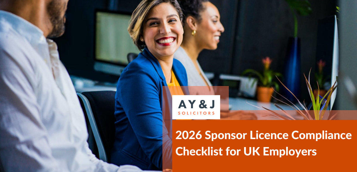 2026 Sponsor Licence Compliance Checklist for UK Employers