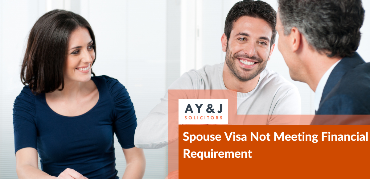 Spouse Visa Not Meeting Financial Requirement