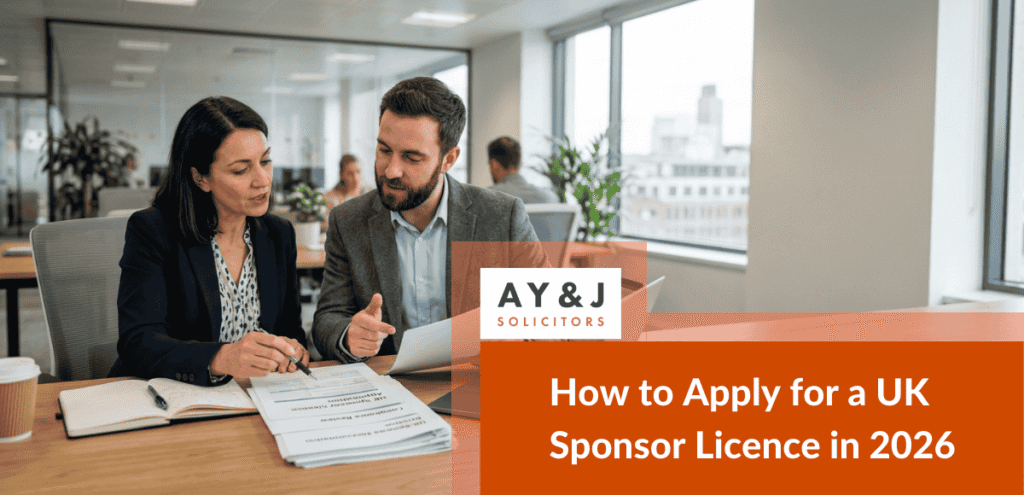 UK Sponsor licence 2026