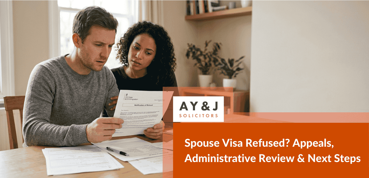 Spouse visa refusal options
