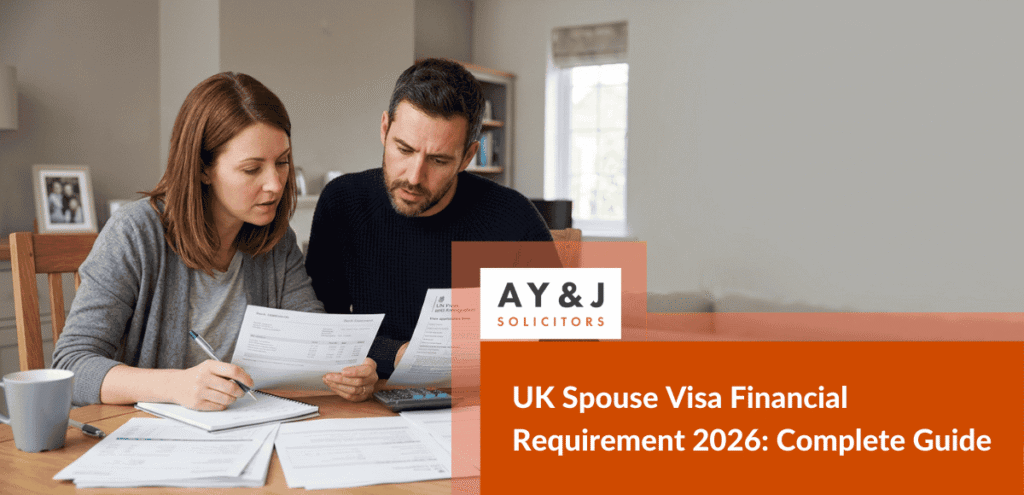 Spouse visa financial requirements
