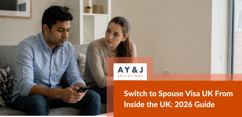 Switch to Spouse Visa From Inside the UK