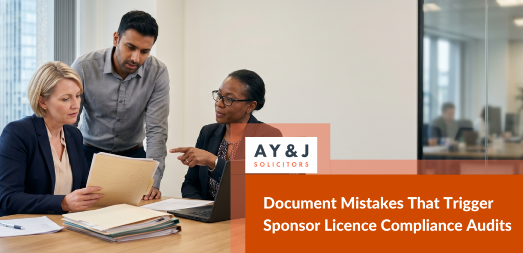UK Sponsor Licence Compliance Audits