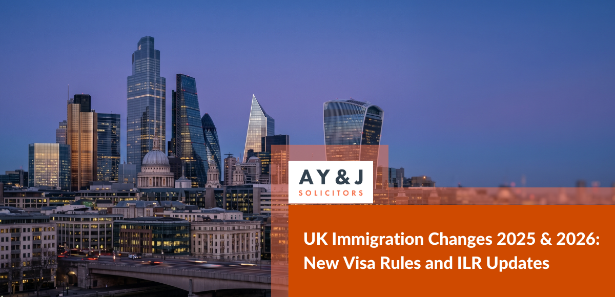 UK Immigration Changes 2026 & 2025