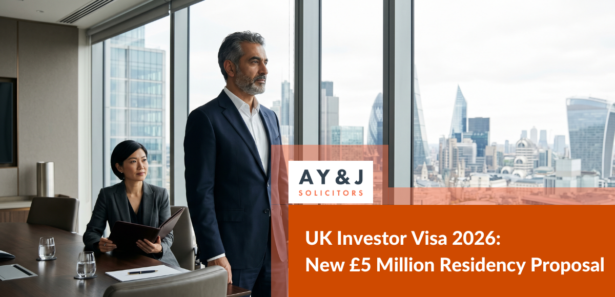 New Investor Visa 2026