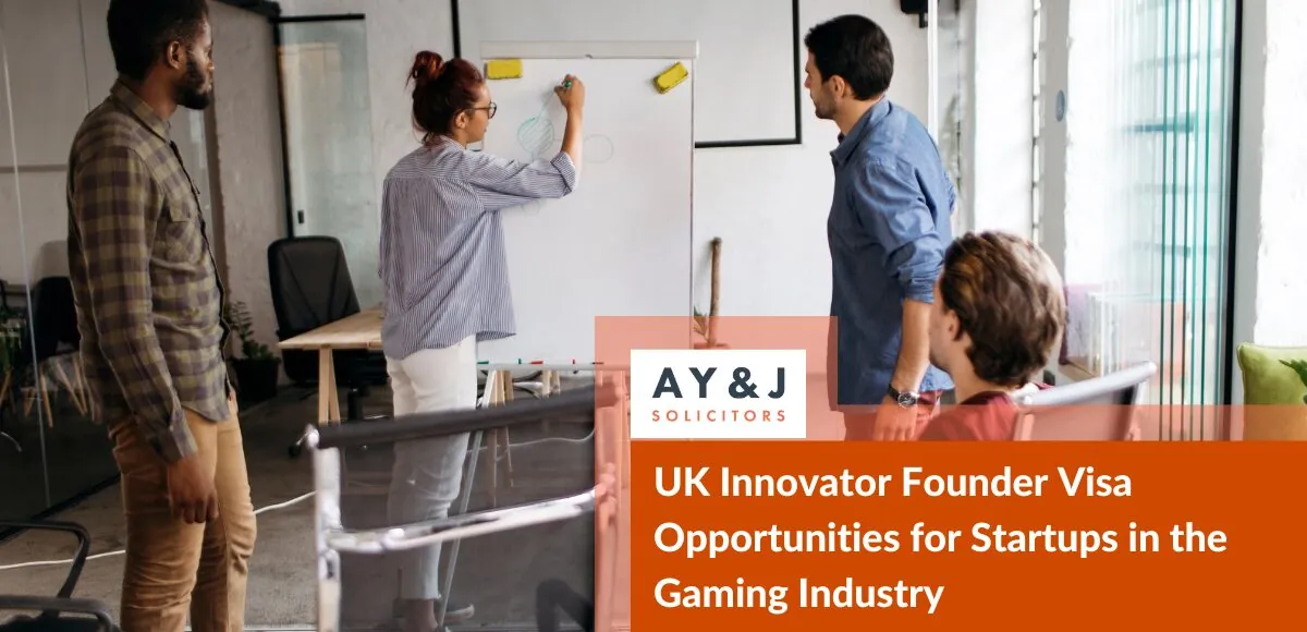 UK Innovator Founder Visa for Gaming